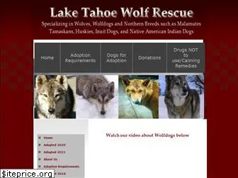 laketahoewolfrescue.com