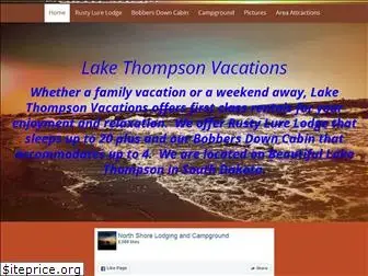 lakethompsonvacations.com