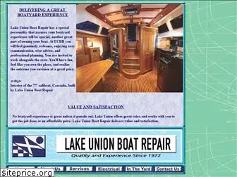 lakeunionboatrepair.com