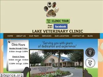 lakeveterinaryclinic.com