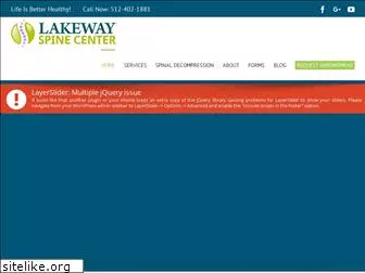 lakewayspinecenter.com