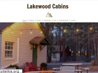 lakewoodcabins.com