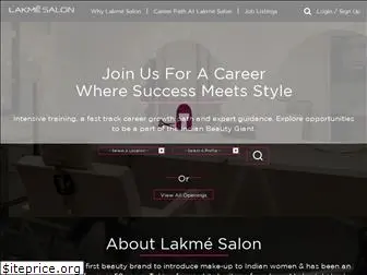 lakmesaloncareers.com