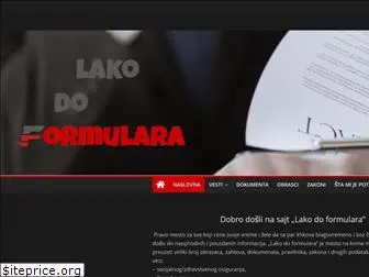 www.lakodoformulara.rs