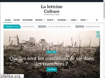 lalettrineculture.fr