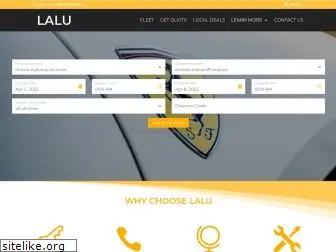 laluxurycarrental.com