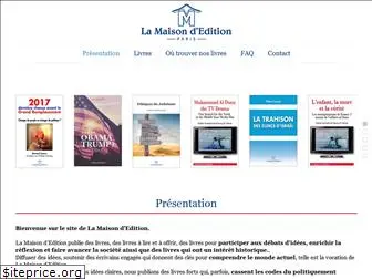 lamaisondedition.com