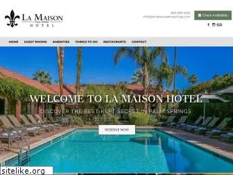 lamaisonpalmsprings.com