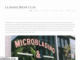 lamariebrowclub.com