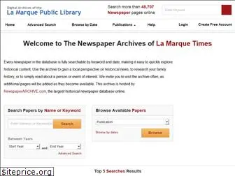lamarque.newspaperarchive.com
