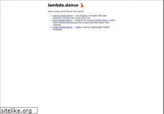 lambda.dance