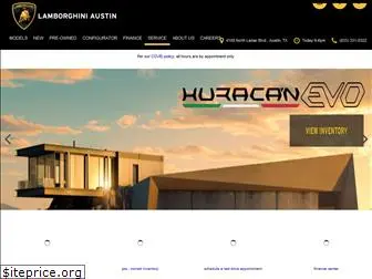 lamborghiniaustin.com