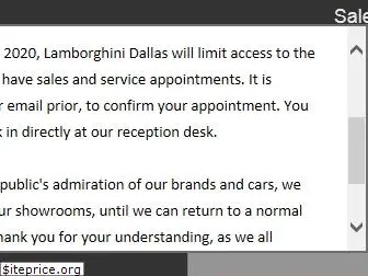 lamborghinidallas.com