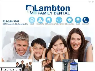 lambtonfamilydental.com