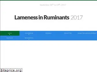 lamenessinruminants2017.com