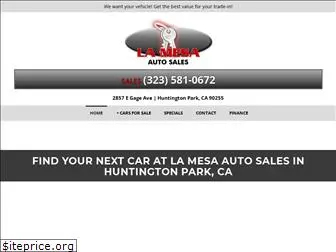 lamesaautosales.com