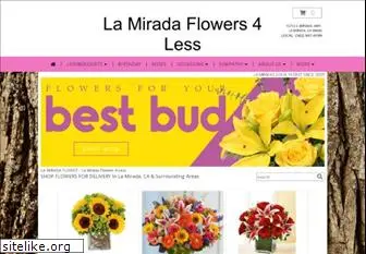 lamiradaflowers4less.com