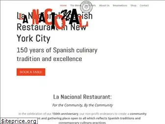 lanacionalrestaurant.com