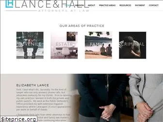 lanceandhall.com