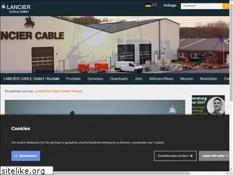 lancier-cable.com