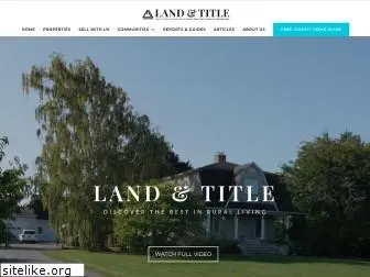 landandtitle.ca