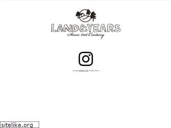 landandyears.jp