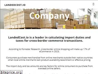 landedcost.io