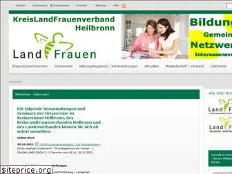 landfrauenverband-heilbronn.de