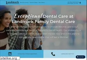 landmarkfamilydentalcare.com