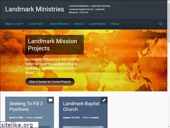 landmarkministries.org
