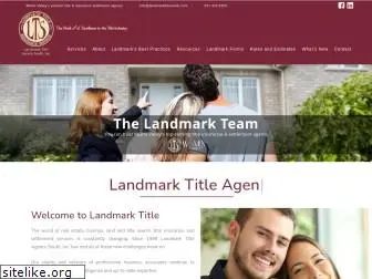 landmarktitlesouth.com