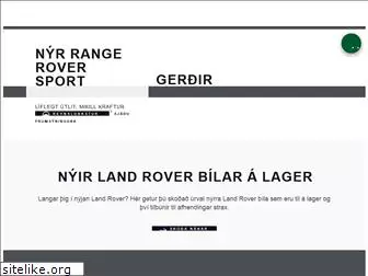 landrover.is