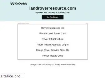 landroverresource.com