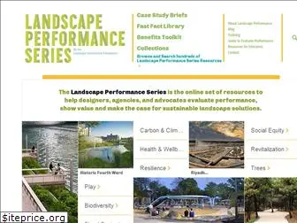 landscapeperformance.org