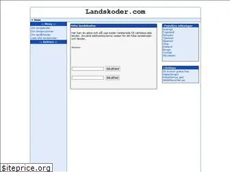 landskoder.com