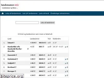 landsnumer.info