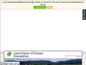 landsourceofincome.org