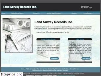 landsurveyrecords.com