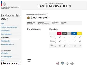 landtagswahlen.li