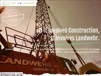 landwehrconstruction.com