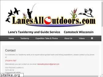 lanesalloutdoors.com