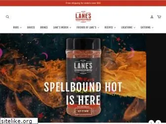 lanesbbq.com