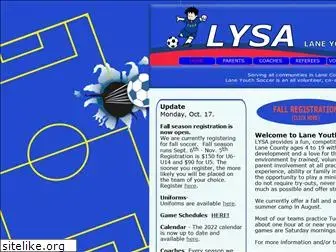 laneyouthsoccer.com