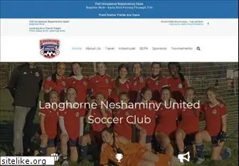 langhornesoccer.org