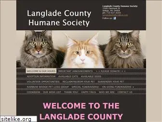 langladecountyhumanesociety.org