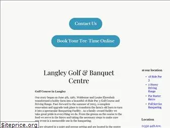 langleygolfcentre.com