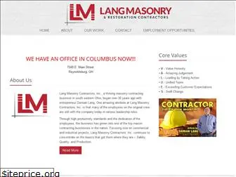 langmasonry.com