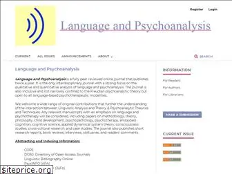 language-and-psychoanalysis.com