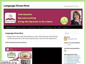 language-know-how.com