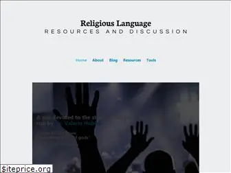 languageandreligion.com